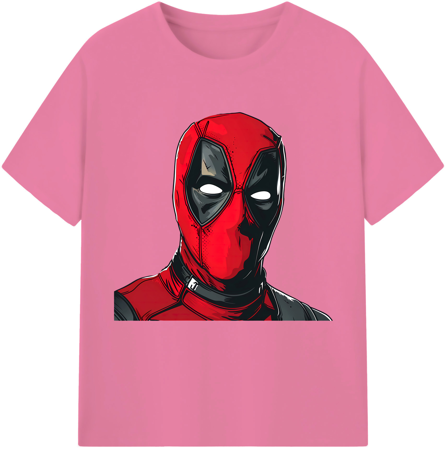 （画像用） Deadpool デッドプール 綿100％半袖Tシャツ（フロントプリント）